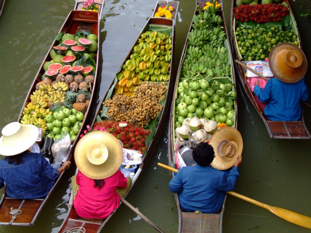 Thailand-floating-market